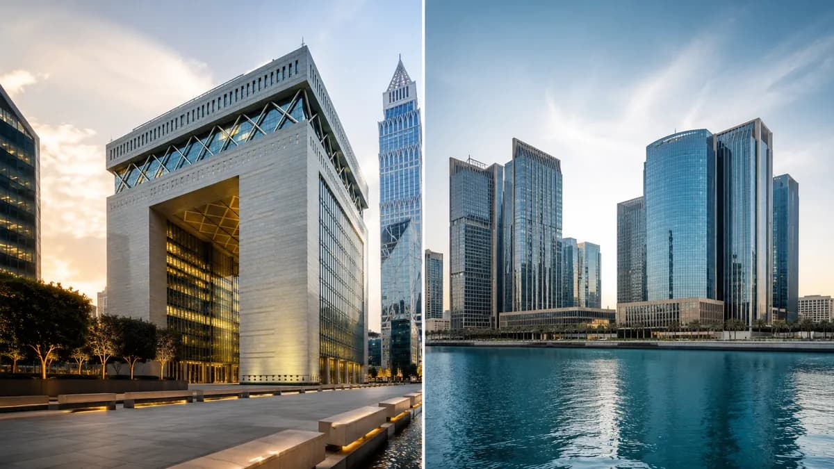 Comparing the DIFC and ADGM financial centres