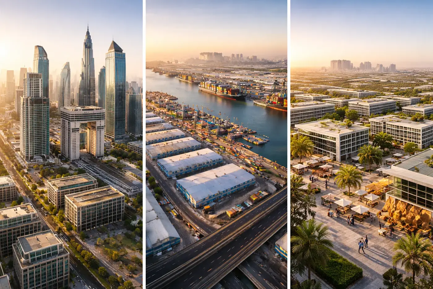 Comparing the DIFC with other UAE free zones
